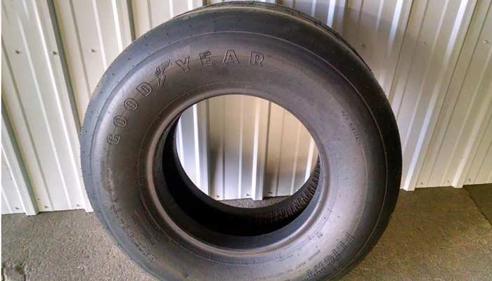 Aircraft tires for farm equipment