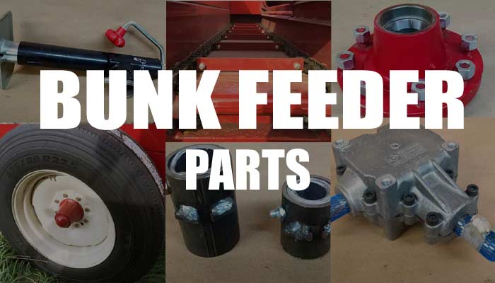 Parts for bunk feeder wagons