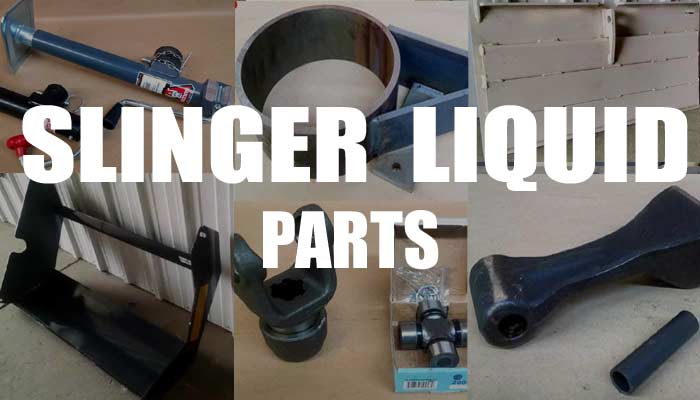 Slinger liquid spreader parts for sale