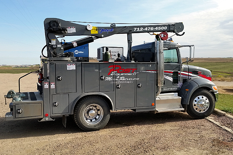Farm Repair Service Truck in Rock Valley, Iowa